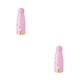 thumbnail image 3 of Injueey Paraguas lluvioso Mini sombrilla Protección solar Suministros para exteriores Diseño plegable Ligero Estilo simple Pequeño rosa melocotón 2piezas, 3 of 6