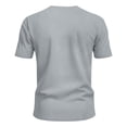 thumbnail image 5 of Plus Size Men's Lightweight Mesh Outdoor Running Sports Top, Short Sleeve Breathable Quick Dry Shirt, Solid Color Athletic Active Tee, Pocket Training Gym Workout Hiking Travel, 5 of 9