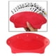 thumbnail image 4 of Porta cartas manos libres, caja de almacenamiento con clip, asiento de póker, juego básico fácil de usar rojo, 4 of 9