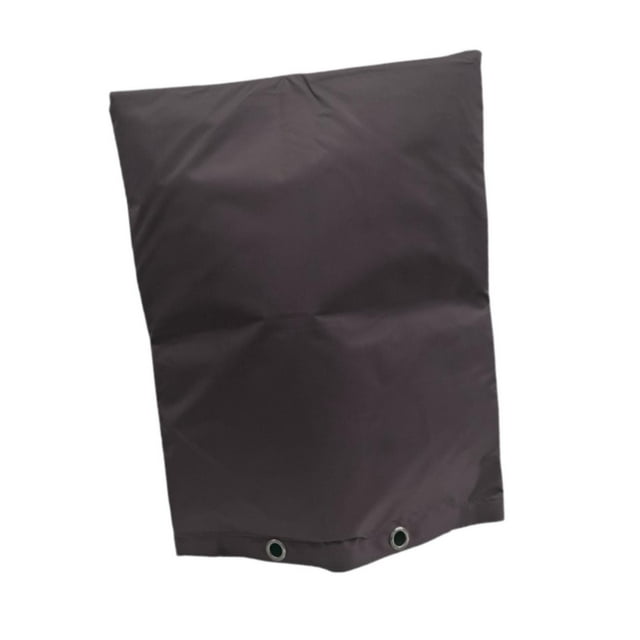Cubierta para prevención de reflujo, bolsa aislada, cubierta aislante para tuberías de invierno, cubierta para tuberías al aire libre Negro
