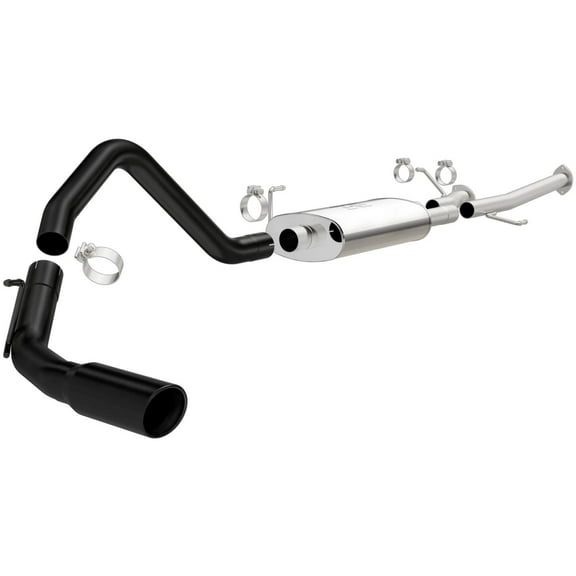 MagnaFlow Cat-Back Exhaust 09-13 Toyota Tundra V8 5.7L 3in SS Black Tip Single Side Exit