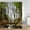 5, variant on Tropical Jungle Landscape Shower Curtain Forest Palm Trees Vines Plant Waterfall Rainforest Scenery Bathroom Curtains Home Decor