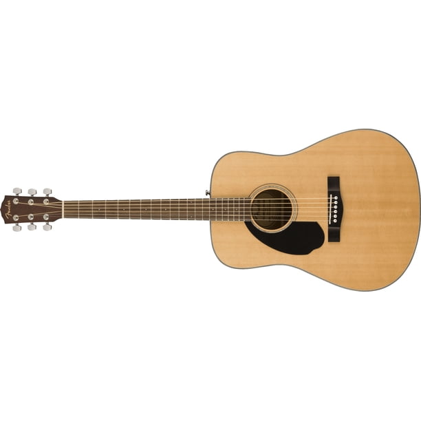Guitarra Acustica Fender Dreadnought CD-60s Para Zurdos