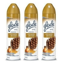 Glade Air Freshener Spray Cashmere Woods 8 oz (Pack of 3)