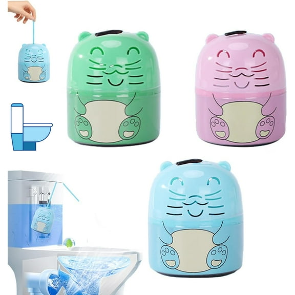3PCS Toilet Cleaner & Toilet Deodorizer Wonder, Bathroom Toilets Bowl Tank Cleaner, 2025 Upgraded 3 Pcs Magic Toilets Cleaning Bottle