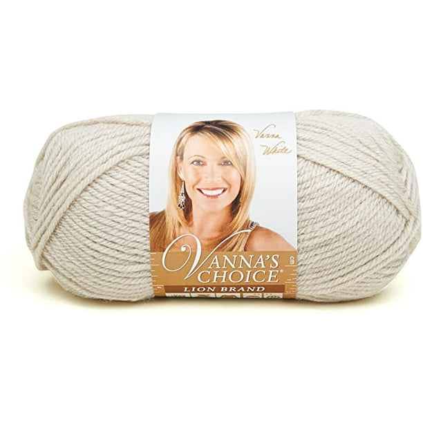 Lion Brand Yarn 860099H Vanna's Choice Yarn, Linen