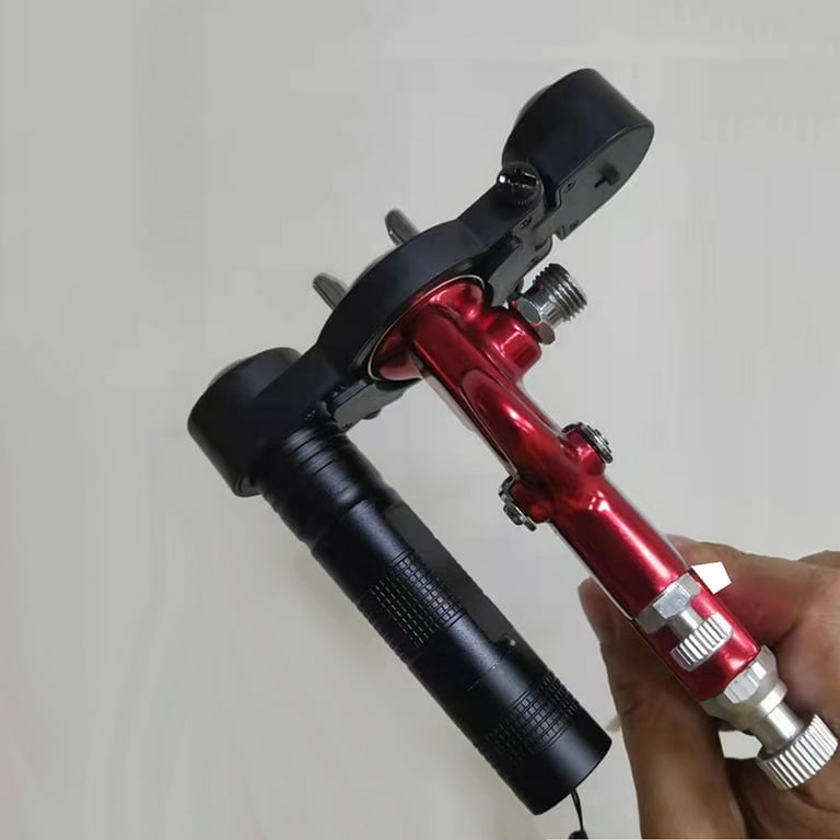 Automotive Paint Gun Light,Spray Gun Light,COB/LED Lighting System Spraying  Accessories Universal Fit Spray Gun Nozzle Adjustable Diameter between
