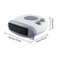 thumbnail image 2 of Portable Mini Space Heater for Cozy Spaces, PTC Ceramic Heating Element Ensures Fast Efficient Warming, Overheat Protection & Tip-Over Safety fo, 2 of 5