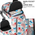thumbnail image 4 of Crossbody Sling Backpack for Women Men Sea Cute Octopus and Whale Shark Shoulder Sling Crossbody Casual Chest Bag for Travel Sports Running Hiking, 4 of 6