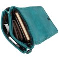 thumbnail image 4 of Montana West Crossbody Bags for Women with Dual Compartments Western Crossbody Purse with Leopard Print Guitar Strap, Turquoise, 4 of 8