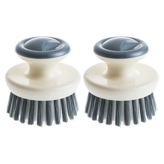 MLINS 2pcs Dish Brush Dish Scrubber Brush Kitchen Dishwashing Scrub Brush for Cleaning Pans Pots