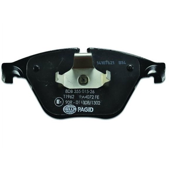 Front Brake Pad Set - Compatible with 2011 - 2016 BMW 535i xDrive Base 2012 2013 2014 2015