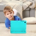 thumbnail image 7 of BMOUO Kids Case for Onn 10.1" Gen 4 2024 (Model:100135925) Tablet, Shockproof Light Weight Handle Stand Case for Walmart Tablet 10.1 inch 2024 (Gen 4), Teal, 7 of 7