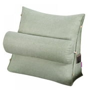 Wedge Shaped Pillow, Adjustable Back Wedge Cushion Pillow, Sofa Bed Office Chair Rest Cushion Neck Support Reading Pillow, for hospital, Hotel, Daybed, Window seat, Couch