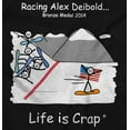 thumbnail image 2 of Race Alex Diebold USA Olympics Men's Big & Tall Crewneck Graphic Tee Brisco Brands 2X, 2 of 5