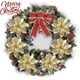 thumbnail image 5 of 12pcs Christmas Simulation Flower, Poinsettia Christmas Flower, Christmas Flower, Christmas Tree Decoration, Artificial Christmas Flowers (gold), 5 of 5