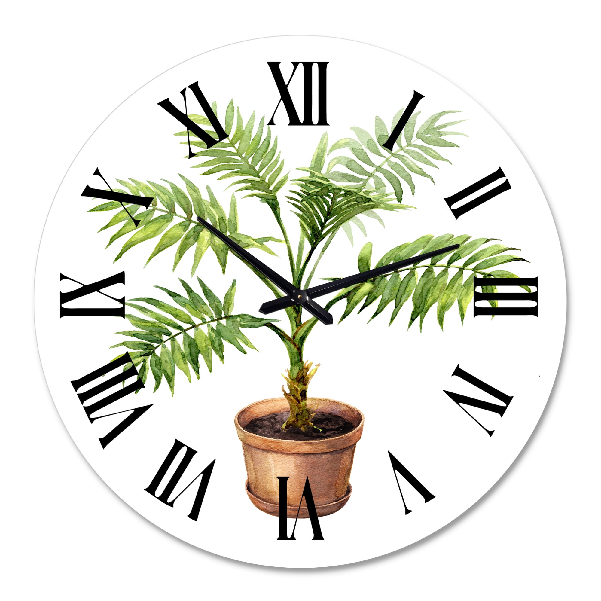 Designart 1 in Traditional Wall Clock
