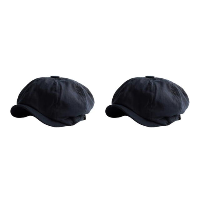Gorra plana Jumpingount Sombreros atemporales y sofisticados Negro M 56-58 cm