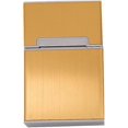 thumbnail image 2 of 2024 New Light aluminum cigarette box (gold), 2 of 4