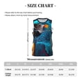 thumbnail image 4 of Sikiie Modern Style Blue Parrot Basketball Jersey Reversible Men's Mesh Athletic Sports Shirts Training Practice S-4XLXX-Large, 4 of 6