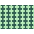 thumbnail image 1 of Ahgly Company Indoor Rectangle Patterned Light Green Area Rugs, 5' x 8', 1 of 6