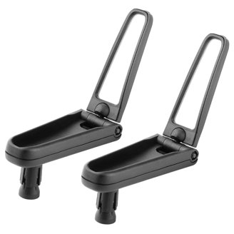 2 Pack Bike Handlebar Mirrors - Wide Angle Rearview, 360 Adjustable, For Bicycle & E-Bike