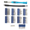 thumbnail image 1 of Herramientas de reparación juego de destornilladores de precisión kit de destornilladores de desmontaje juego de puntas de destornillador para desmontar teléfonos reparar ANGGREK Otros, 1 of 8