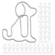 thumbnail image 1 of unbranded 100Ud Clips De Metal Para Oficina Con En Color Plateado, 1 of 8