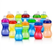 Nuby No-Spill Easy Grip Cup, BPA-Free, 10 oz