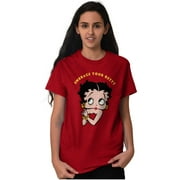 Betty Boop Cute Motivational Womens Graphic T Shirt Tees Brisco Brands