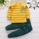 thumbnail image 1 of Conjunto de pijamas para niños, pijamas suaves Unisex de manga larga para bebés, pijamas suaves de dibujos animados para primavera y otoño, conjunto de pijamas navideños de dinosaurios para niños, 1 of 4