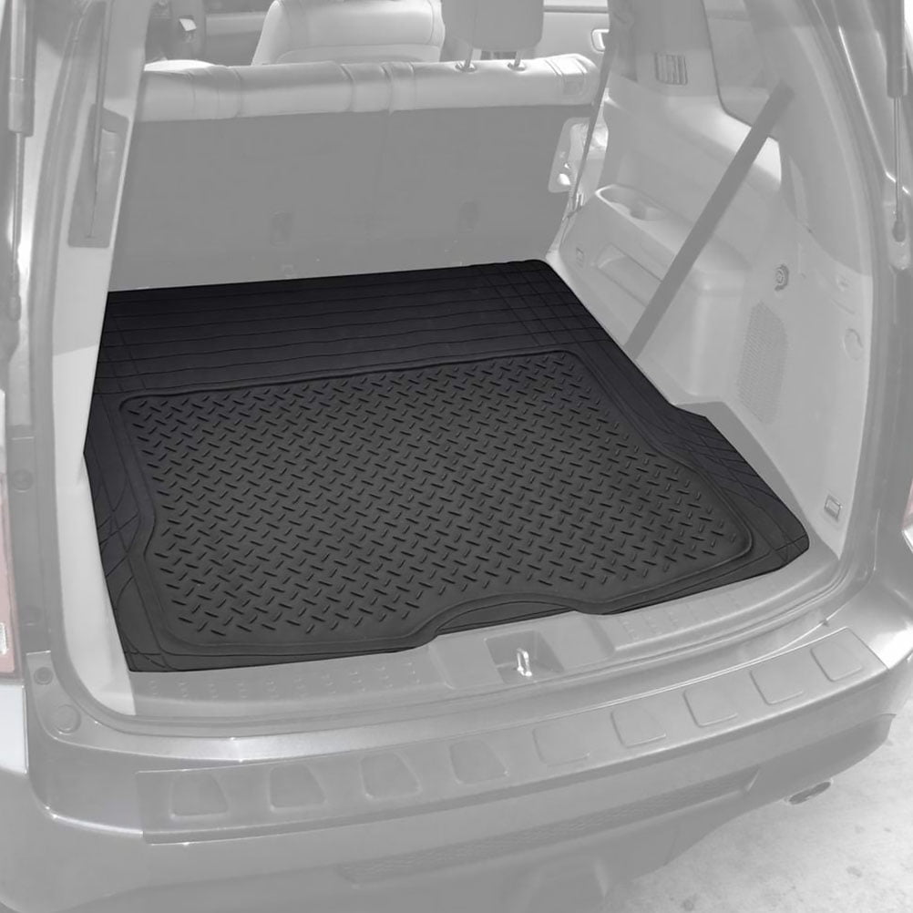AutoCraft Car & SUV Cargo Liner, Black Rubber, Classic, Universal, 1 Piece , for Trunk, AC4572B