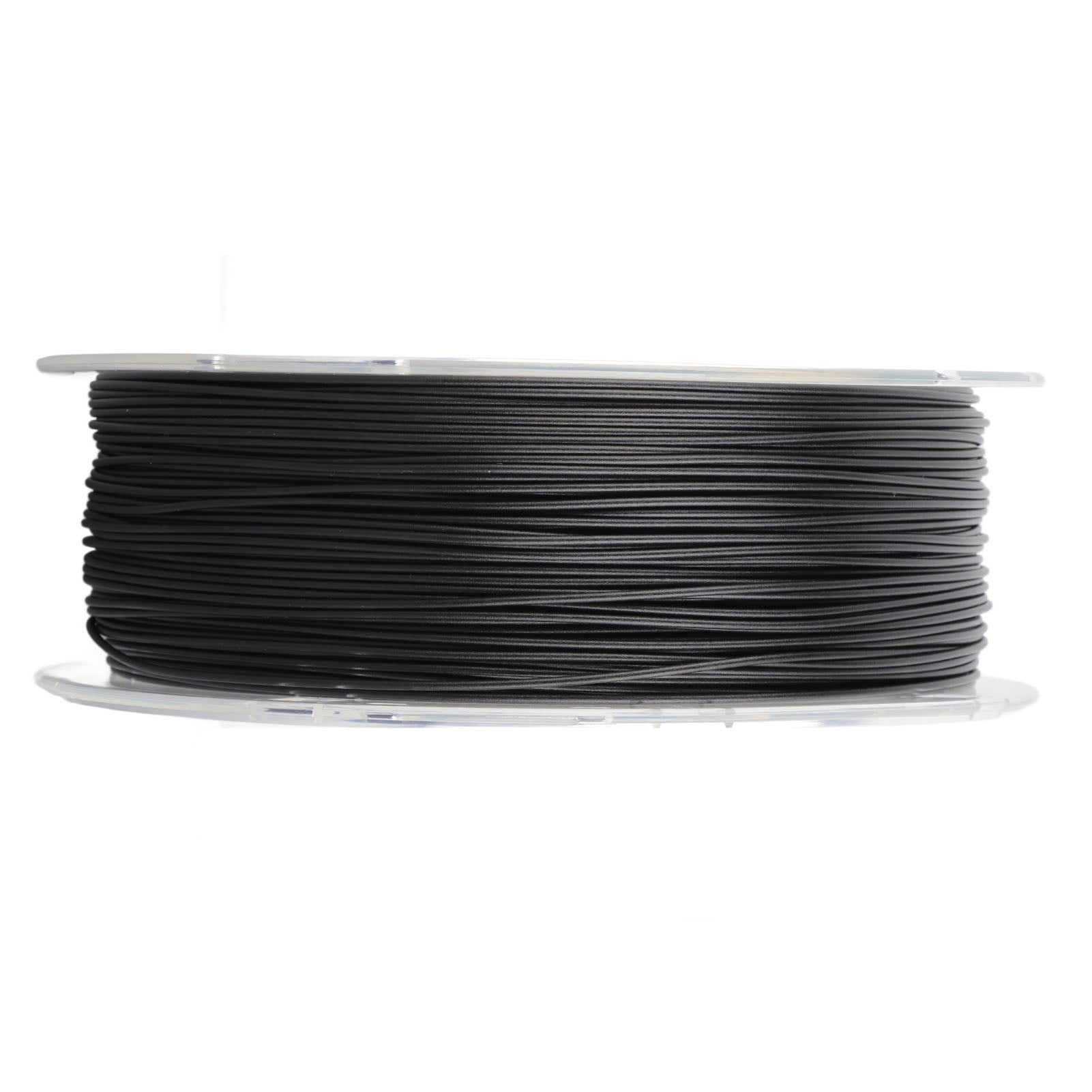 Filament d'Imprimante 3D, Fibre de Carbone Haute Résistance Filament PETG Noir 1.75mm pour Imprimante 3D FDM