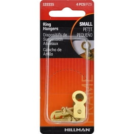 Hillman AnchorWire Transparent Adhesive Hangers 1-1/2 lb 4 pk