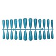 thumbnail image 1 of UDIYO 10 Sets Fake Nails Full Coverage Harmless Vivid Color Mixed Size Easy to Apply Extend Nail Plastic Solid Color DIY Nail Art Artificial Fingernails Decor Nail Supplies, 1 of 7