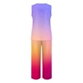 thumbnail image 5 of MSJUHEG 2 Piece Pants Set for Women Summer Beach Vacation Clothes for Women Beach Sets for Women Sweatsuit Lounge Set Womens Matching Sets for Women Two Piece Sets for Women Dressy Purple XL, 5 of 5