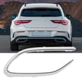thumbnail image 2 of Xirurus OEM Chrome Rear Bumper Lower Cover Trim for Mercedes‑CLA C118 AMG 2020‑2024 – Glossy, Scratch‑Resistant, Easy Install, 2 of 9