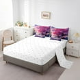 thumbnail image 4 of YST Japanese Style 7-Piece Comforter Set, Cherry Blossoms, Mount Fuji, Ocean Wave, Full, 4 of 6