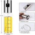 thumbnail image 4 of Conjunto de dispensador de rociador de aceite Botella de rociador de aceite Dispensador de aceite y limpieza,11 Feliz Sencillez, 4 of 4