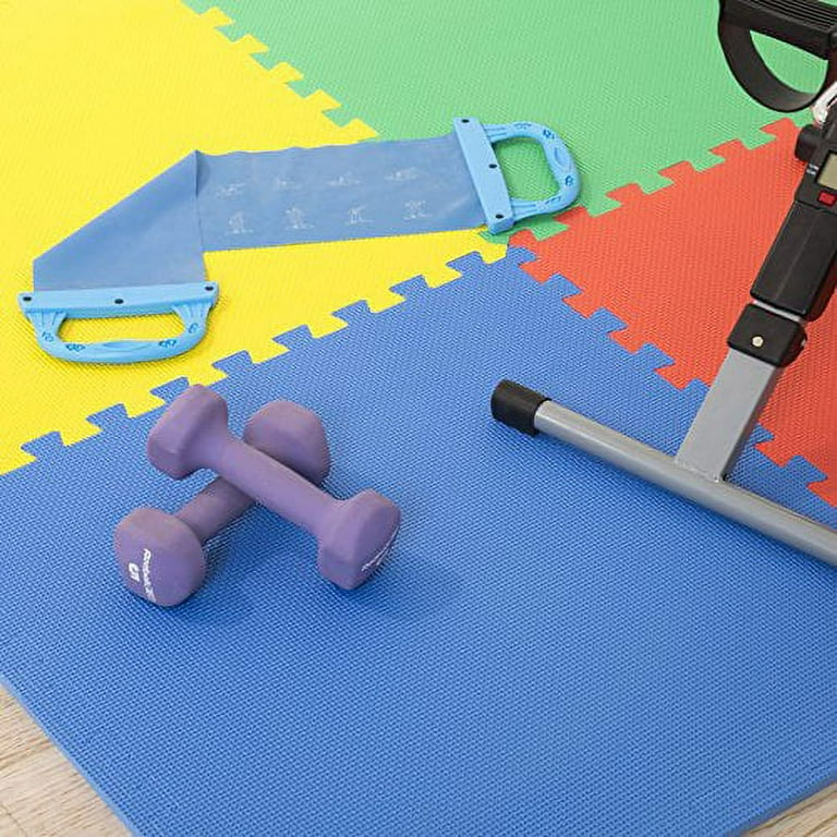 Interlocking Soft EVA Foam Floor Mat Tiles Gym Yoga Play Room Hot Tub Spa  Tent