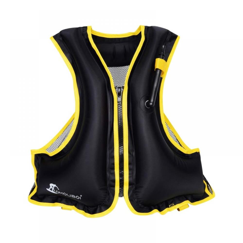 Inflatable Life Jacket Children Adult General Snorkeling Buoyancy Vest