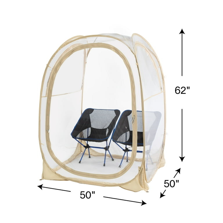 EighteenTek 1-6 Person Instant Weatherproof Pod Sports Tent Bubble Ten -  PrivatePod