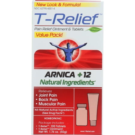 Medinatura T-Relief Pain Value Pack, 200 Ct
