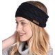 thumbnail image 1 of Diadema calentadora de orejas de invierno para mujer - Cubiertas de banda de oreja de tejido de cable con forro polar para clima frío - Envoltura de cabeza suave y elástica Zhivalor CJWUS-3776, 1 of 6