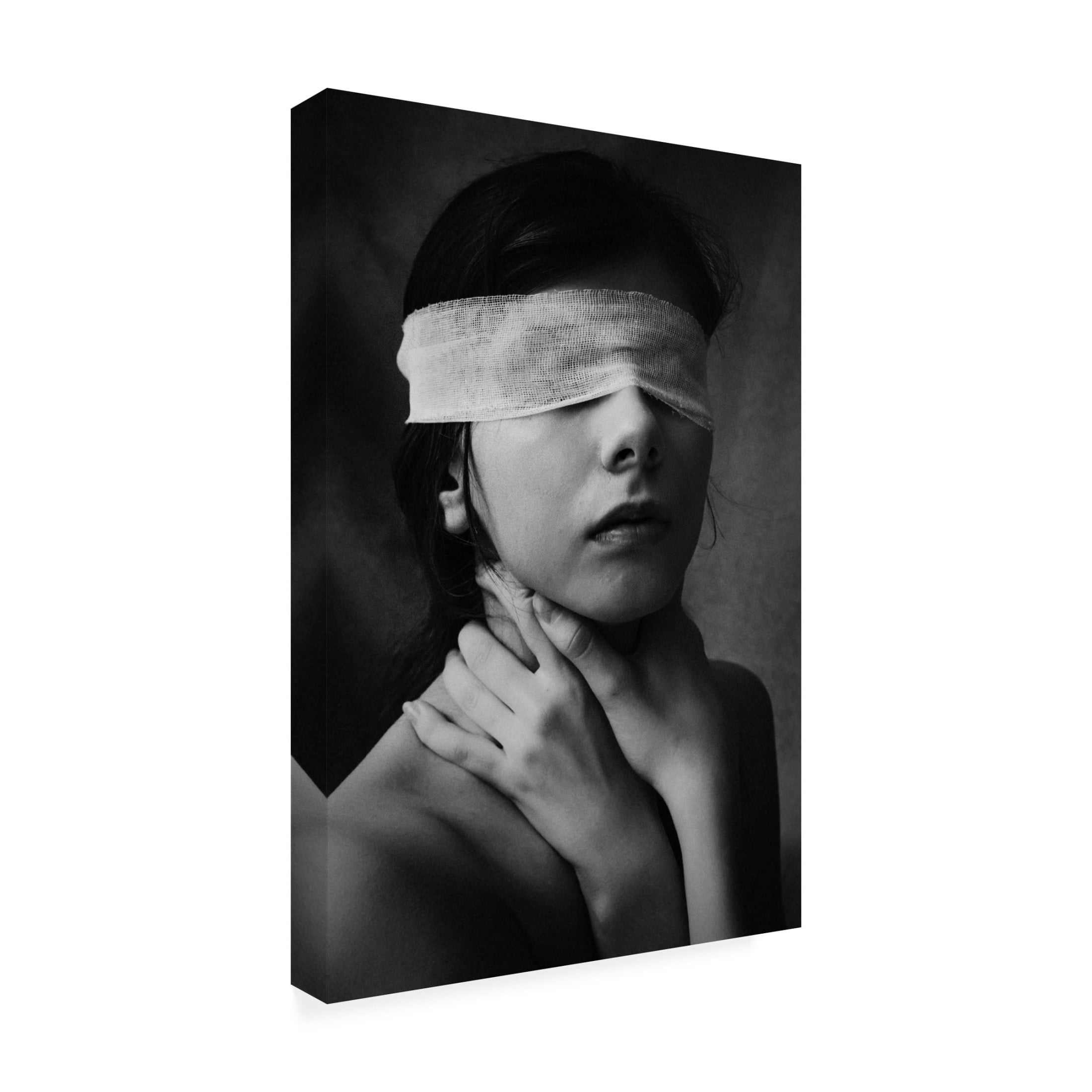Canvas Wall Art - Desislava Ignatova 'Vulnerable' Wall Art for Living Room, Bedroom, or Office D?cor by Trademark Fine Art - 12 x 19 Inches