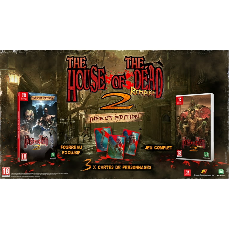 Microids, House of the Dead 2 Remake Infect Edition, Nintendo