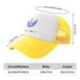 thumbnail image 5 of St. Louis BattleHawks Trucker Hats Yellow One Size Adjustable Snapback Hat, 5 of 5