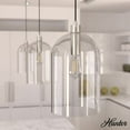 thumbnail image 6 of Open Box Hunter Fan Company Lochemeade 1 Bulb Glass Dome Hanging Pendant Light, 6 of 8