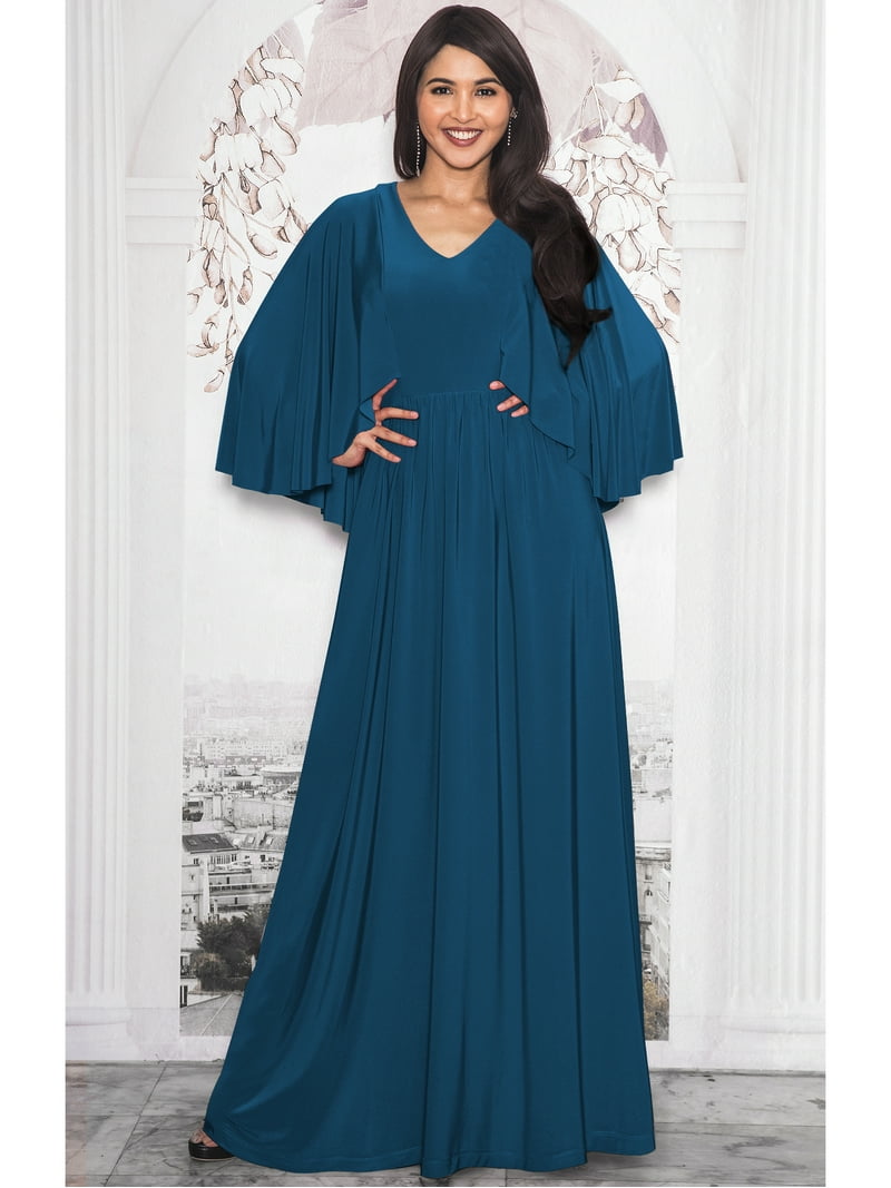 batwing formal dress Batwing Sleeve Glam Dress main image 0