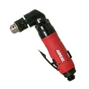 AIRCAT Pneumatic Tools 4337: 3/8-inch Reversible Angle Drill Air Tool with 1,600 RPM, .75 HP Motor